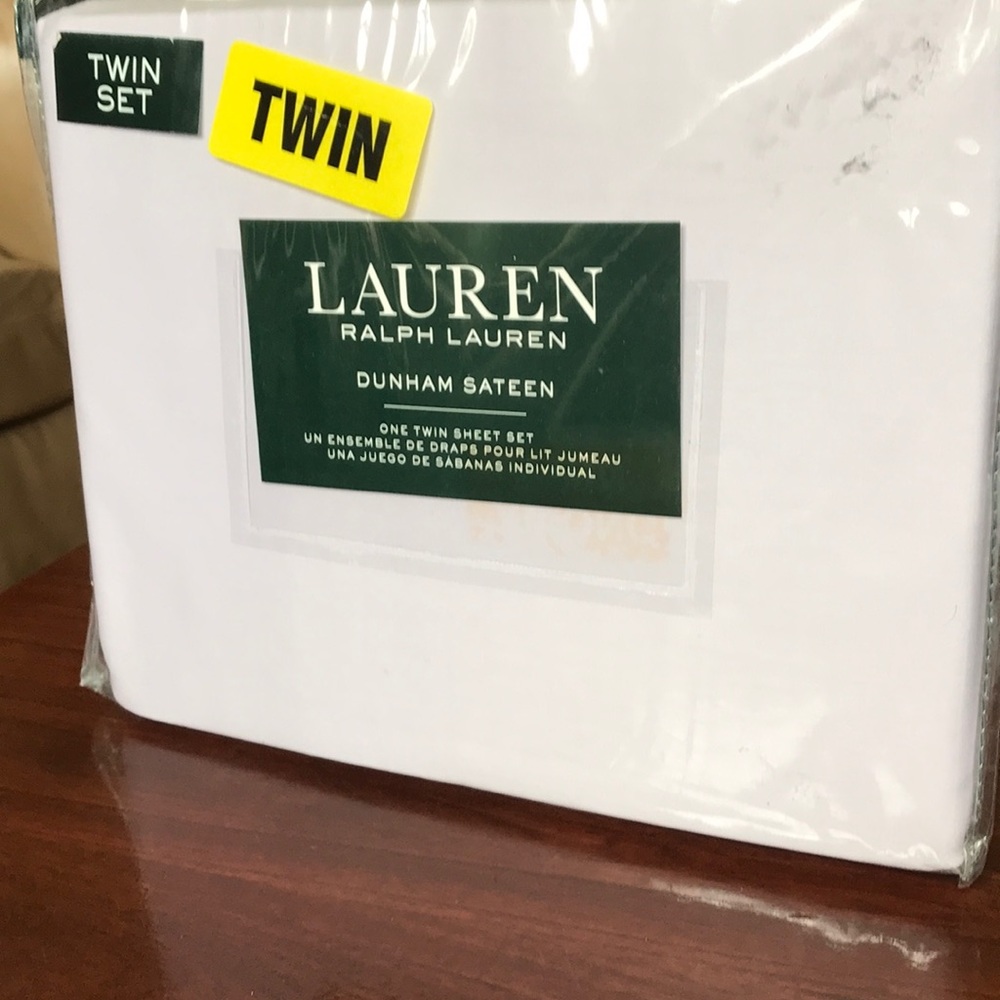 🛌 Ralph Lauren twin sheets
